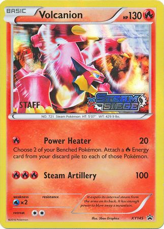 Volcanion (XY145) (Staff) [XY: Black Star Promos] | Exor Games Bridgewater