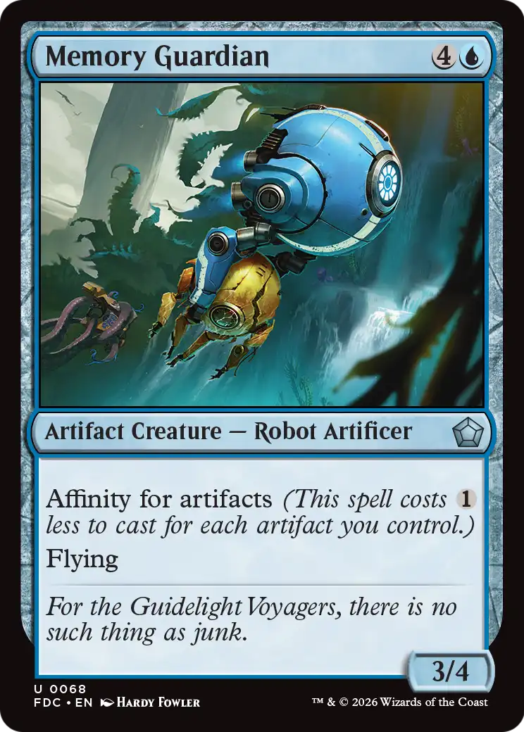Memory Guardian [Foundations Commander] | Exor Games Bridgewater