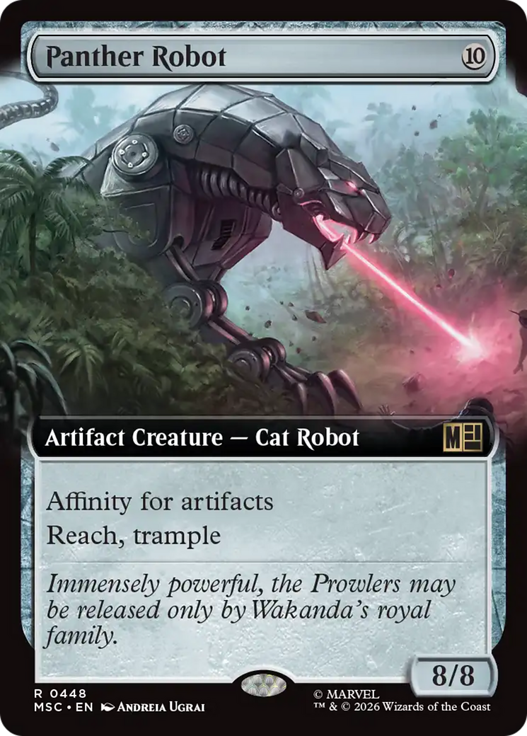 Panther Robot (Extended Art) [Marvel Super Heroes Commander] | Exor Games Bridgewater