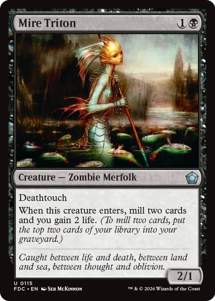 Mire Triton [Foundations Commander] | Exor Games Bridgewater