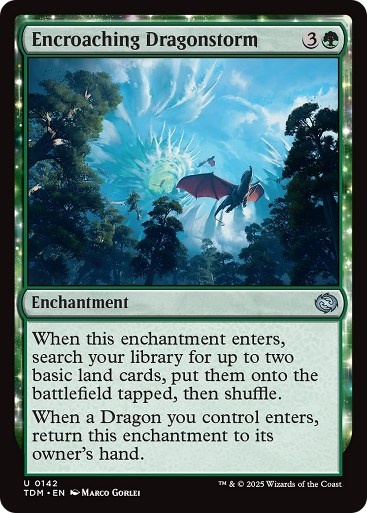 Encroaching Dragonstorm [Tarkir: Dragonstorm] | Exor Games Bridgewater