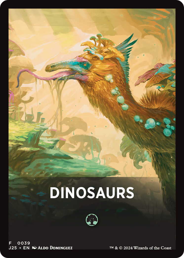 Dinosaurs Theme Card [Foundations Jumpstart Front Cards] | Exor Games Bridgewater