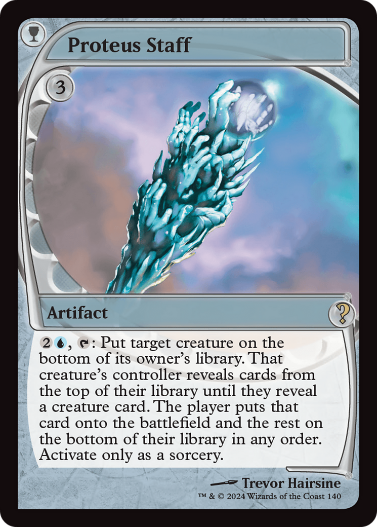 Proteus Staff (Future Sight) [Mystery Booster 2] | Exor Games Bridgewater