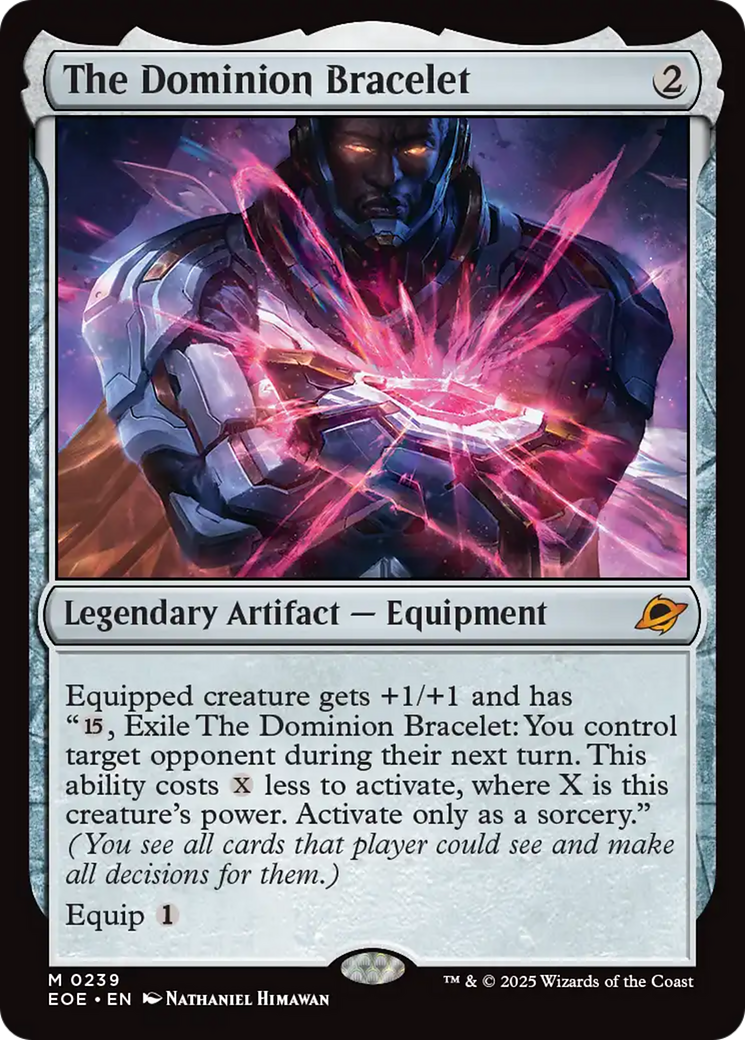 The Dominion Bracelet [Edge of Eternities] | Exor Games Bridgewater