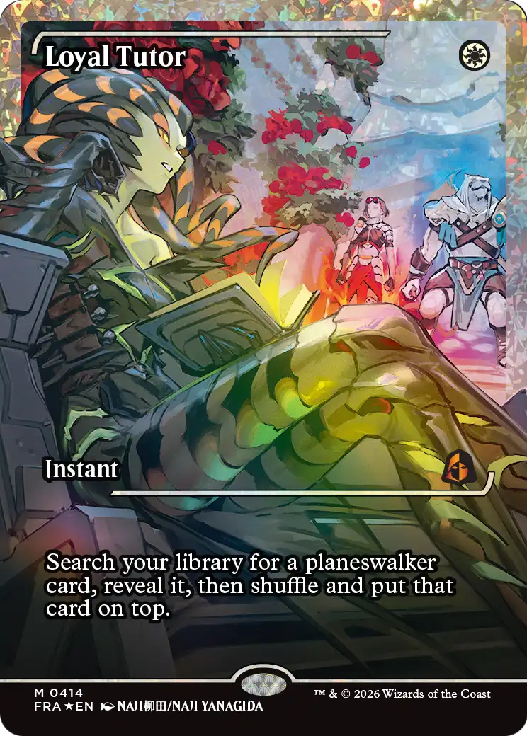 Loyal Tutor (Showcase) (Fracture Foil) [Reality Fracture] | Exor Games Bridgewater