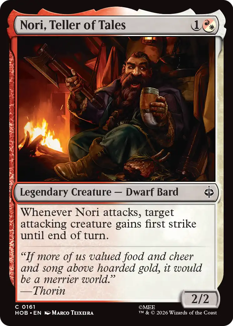 Nori, Teller of Tales [The Hobbit] | Exor Games Bridgewater
