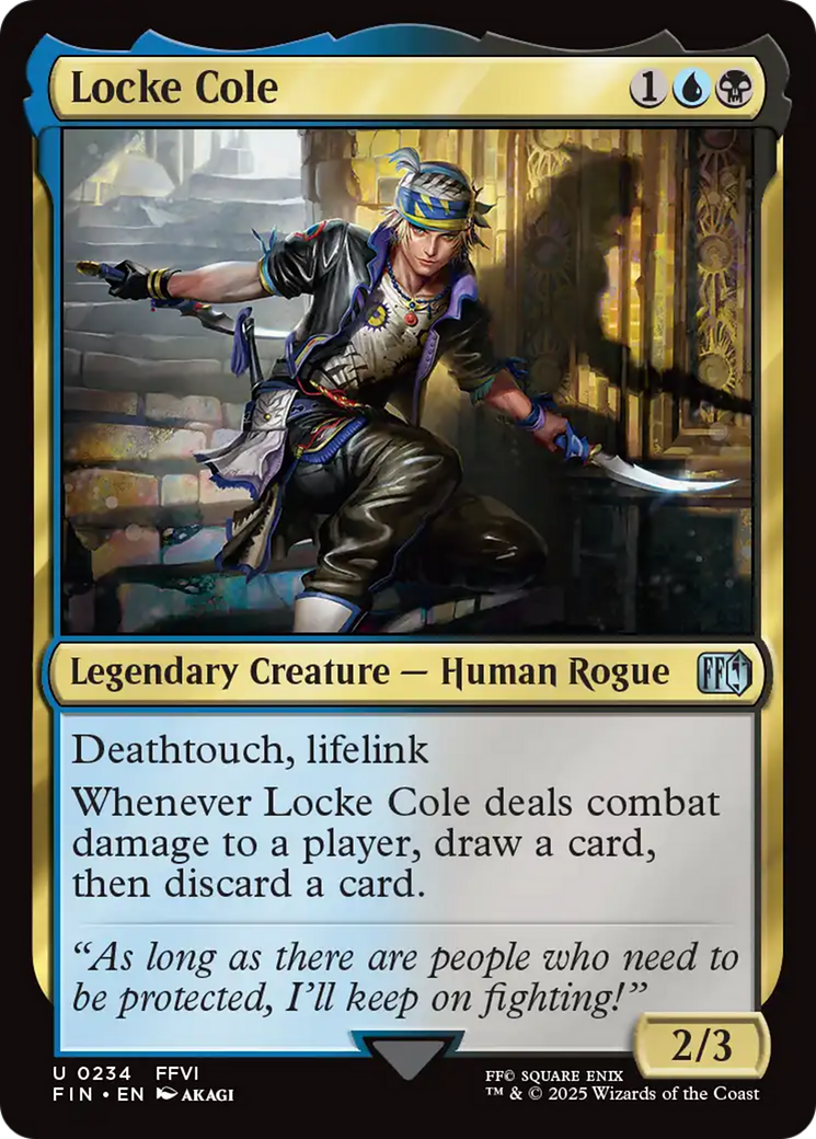 Locke Cole [FINAL FANTASY] | Exor Games Bridgewater