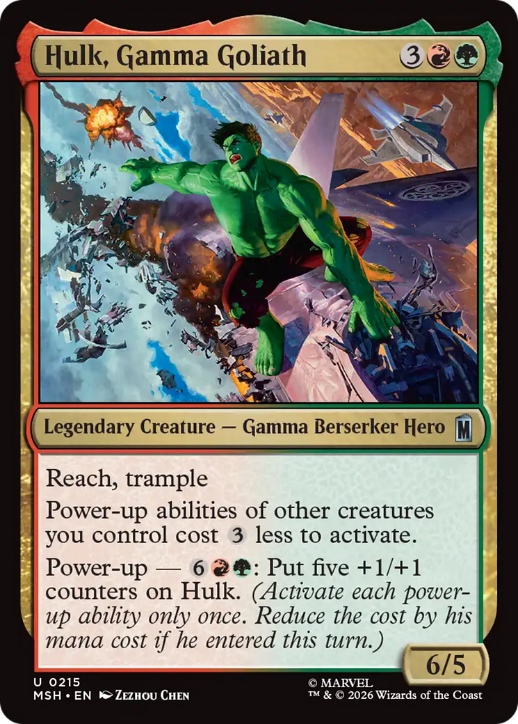 Hulk, Gamma Goliath [Marvel Super Heroes] | Exor Games Bridgewater