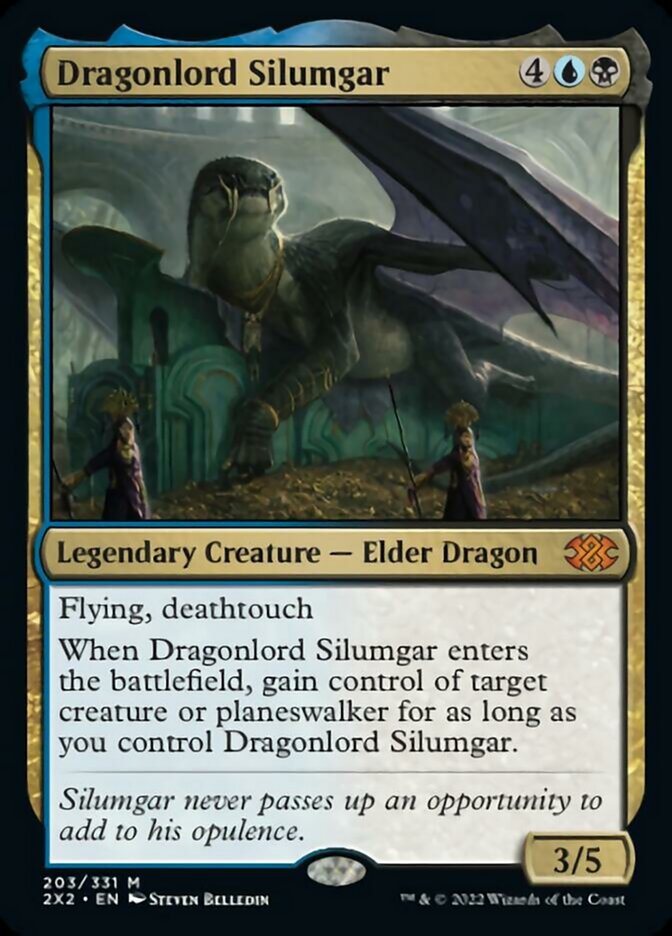 Dragonlord Silumgar [Double Masters 2022] | Exor Games Bridgewater