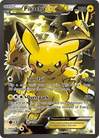 Pikachu EX (XY124) (Jumbo Card) [XY: Black Star Promos] | Exor Games Bridgewater