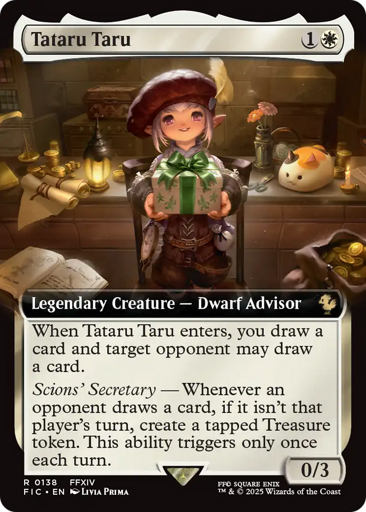 Tataru Taru (Extended Art) [FINAL FANTASY Commander] | Exor Games Bridgewater