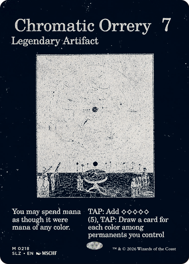 Chromatic Orrery (0218) [Secret Lair x MSCHF: The Zeta Set] | Exor Games Bridgewater