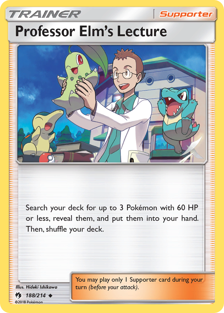 Professor Elm's Lecture (188/214) [Sun & Moon: Lost Thunder] | Exor Games Bridgewater