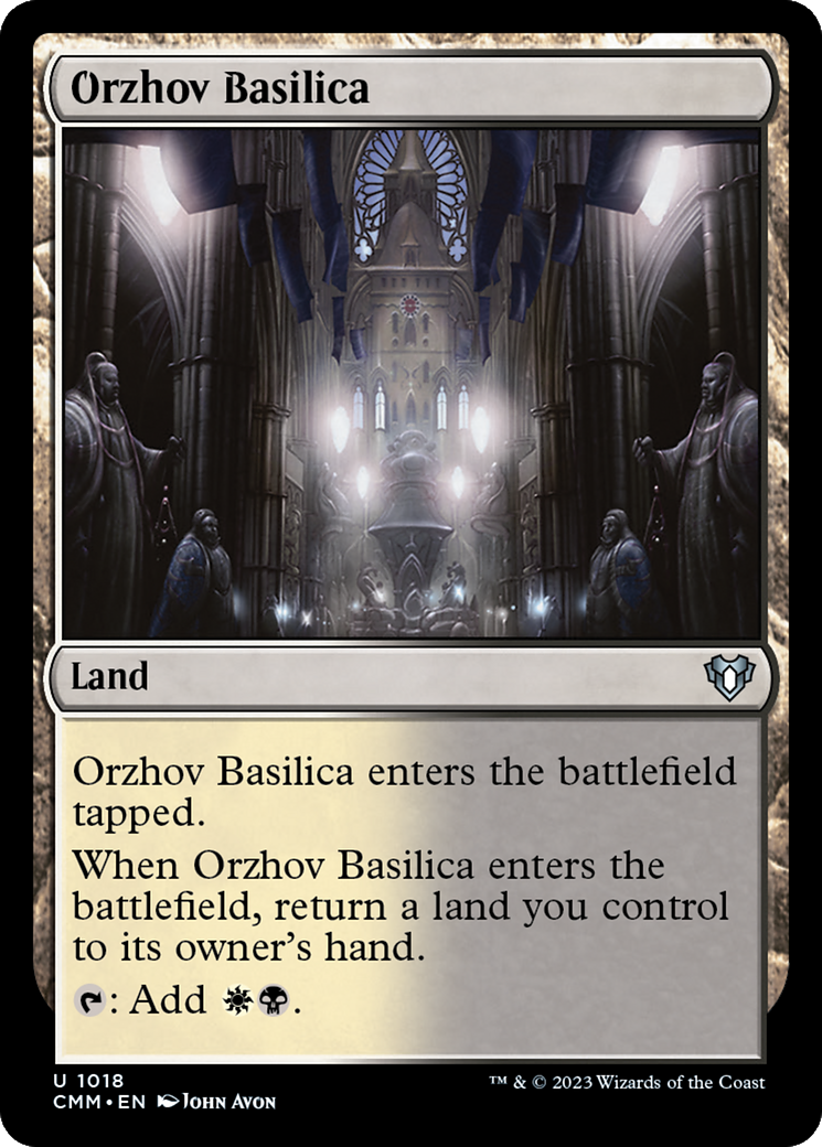 Orzhov Basilica [Commander Masters] | Exor Games Bridgewater