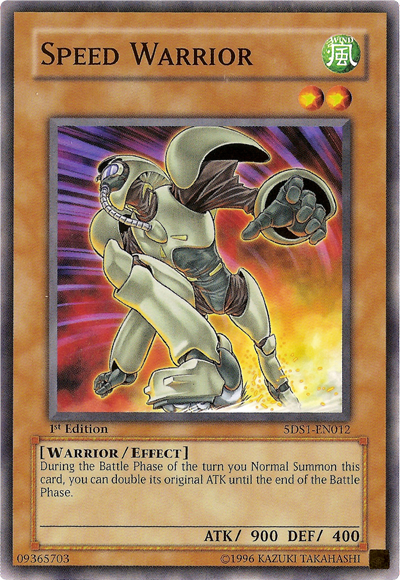 Speed Warrior [5DS1-EN012] Common | Exor Games Bridgewater