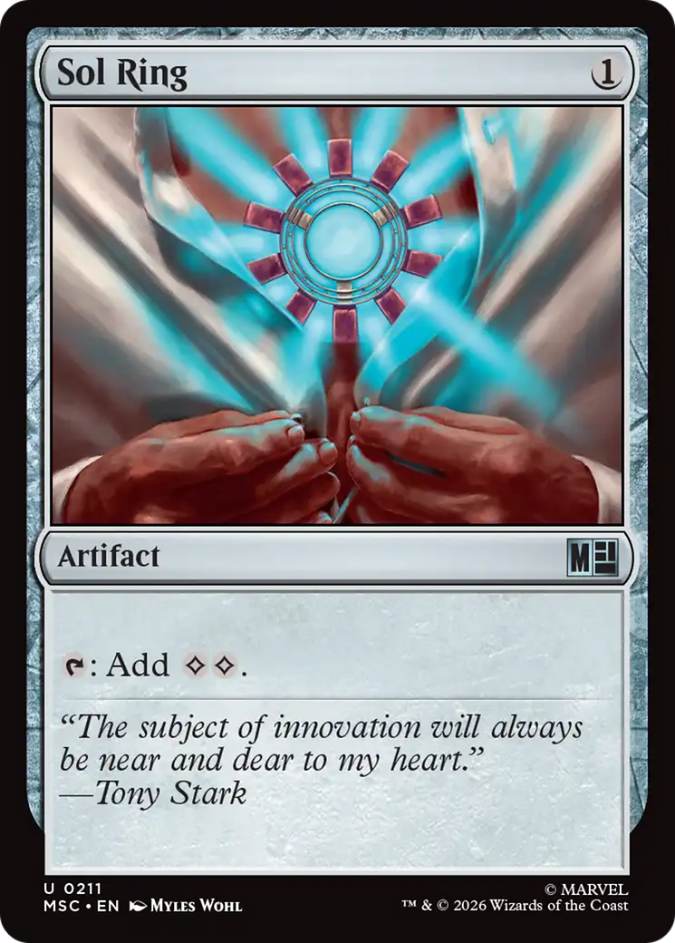 Sol Ring [Marvel Super Heroes Commander] | Exor Games Bridgewater