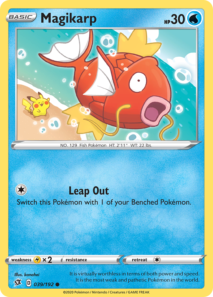 Magikarp (039/192) [Sword & Shield: Rebel Clash] | Exor Games Bridgewater