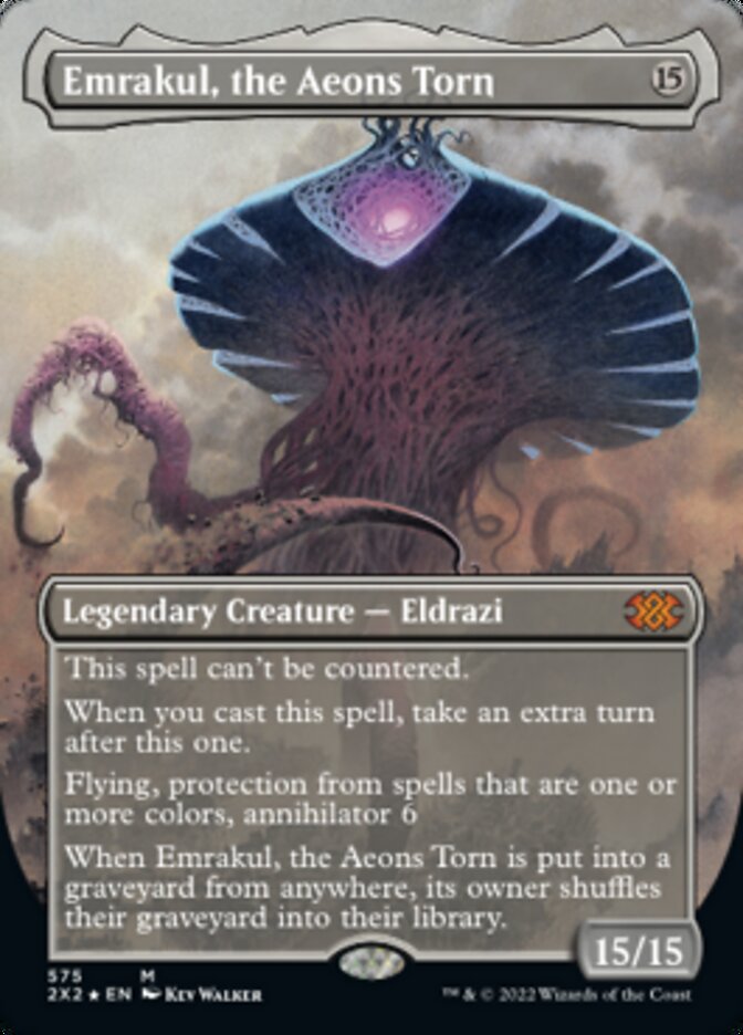 Emrakul, the Aeons Torn (Textured Foil) [Double Masters 2022] | Exor Games Bridgewater