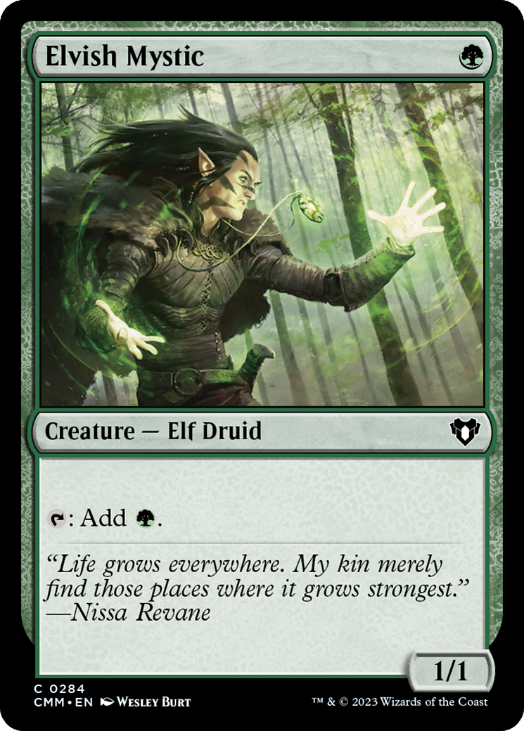 Elvish Mystic [Commander Masters] | Exor Games Bridgewater