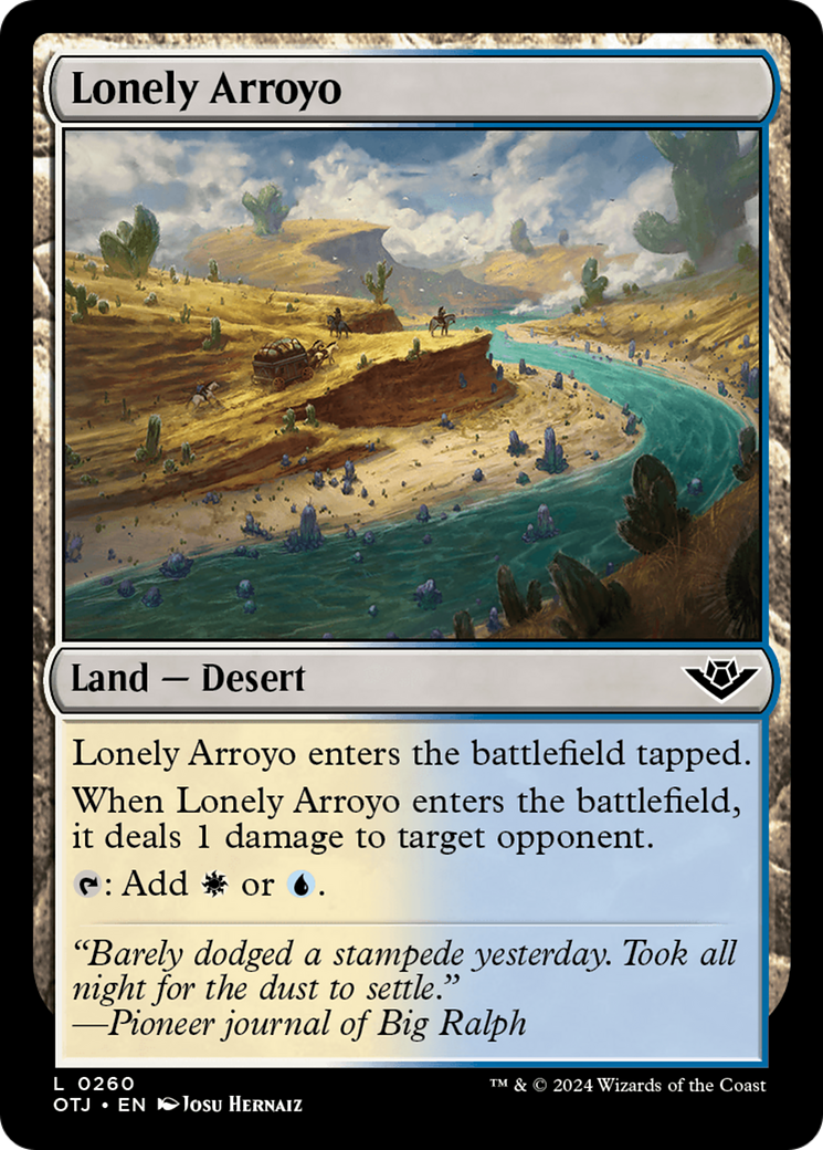 Lonely Arroyo [Outlaws of Thunder Junction] | Exor Games Bridgewater