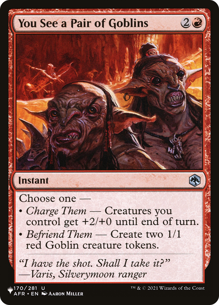 Call Out the Goblins! - Boggart Shenanigans [Secret Lair Drop Series] | Exor Games Bridgewater