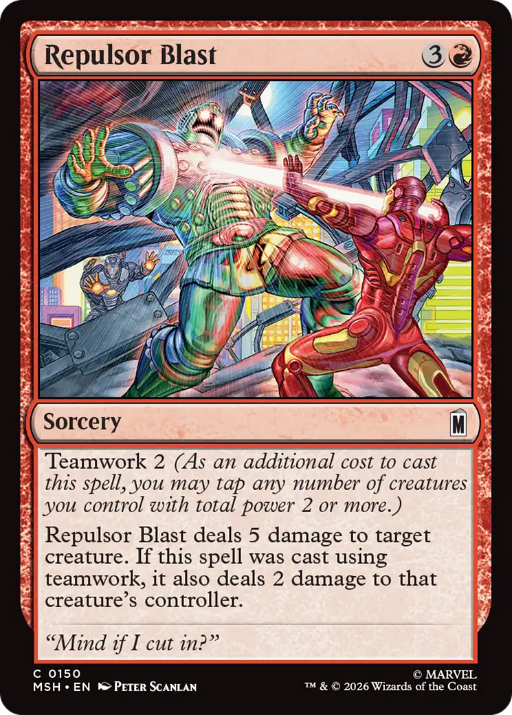 Repulsor Blast [Marvel Super Heroes] | Exor Games Bridgewater