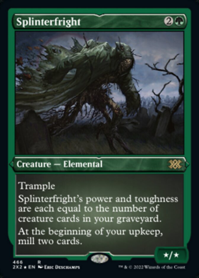 Splinterfright (Foil Etched) [Double Masters 2022] | Exor Games Bridgewater
