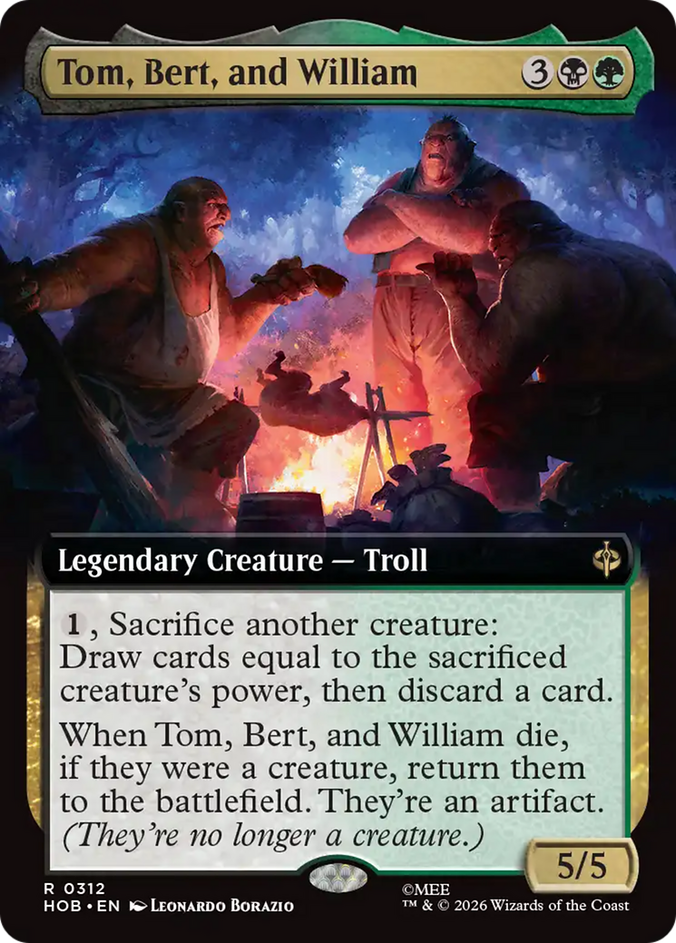 Tom, Bert, and William (Extended Art) [The Hobbit] | Exor Games Bridgewater
