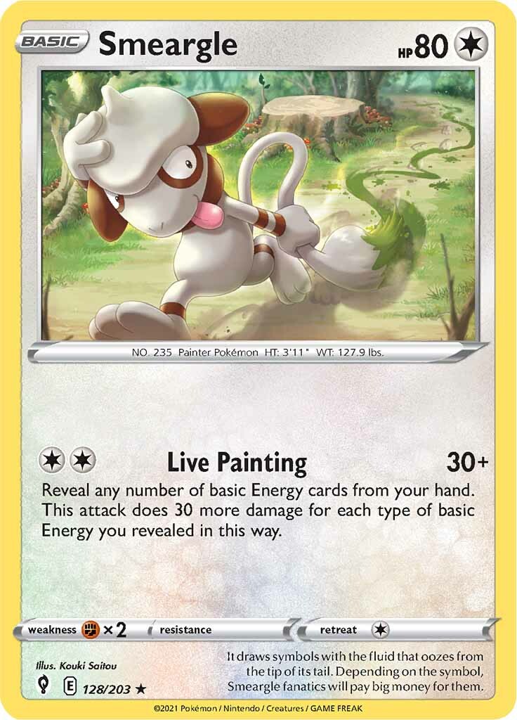 Smeargle (128/203) [Sword & Shield: Evolving Skies] | Exor Games Bridgewater