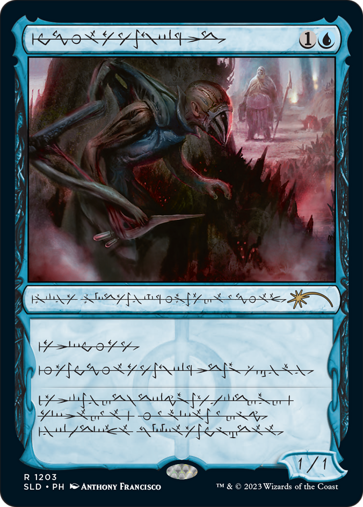 Blighted Agent (Phyrexian) [Secret Lair Drop Series] | Exor Games Bridgewater