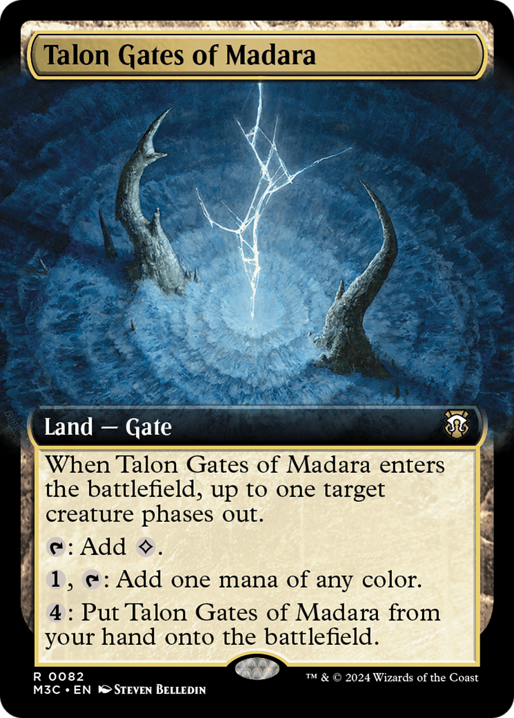 Talon Gates of Madara (Extended Art) (Ripple Foil) [Modern Horizons 3 Commander] | Exor Games Bridgewater