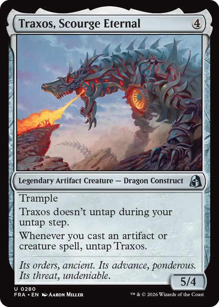 Traxos, Scourge Eternal [Reality Fracture] | Exor Games Bridgewater