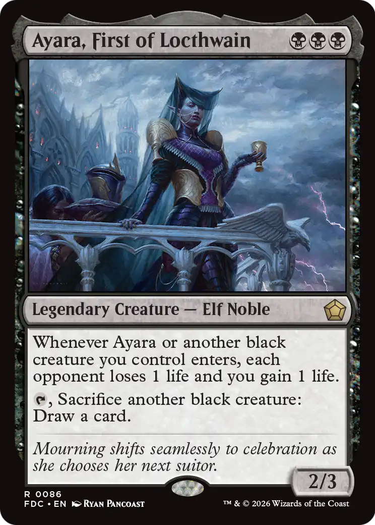Ayara, First of Locthwain [Foundations Commander] | Exor Games Bridgewater