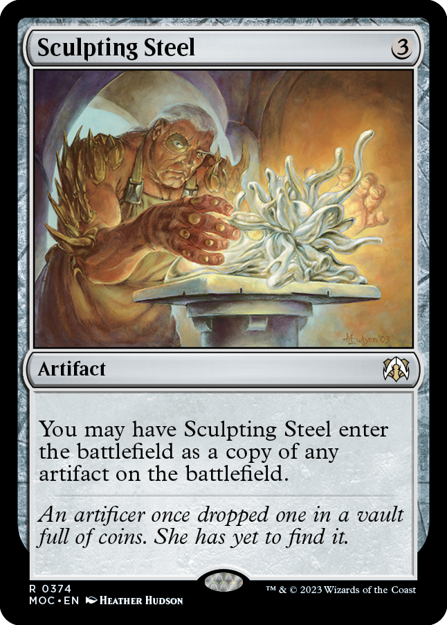 Sculpting Steel [March of the Machine Commander] | Exor Games Bridgewater