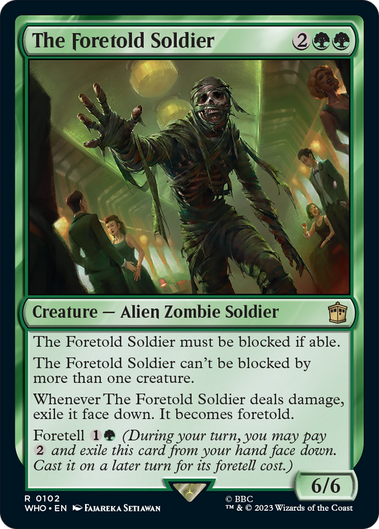 The Foretold Soldier [Doctor Who] | Exor Games Bridgewater