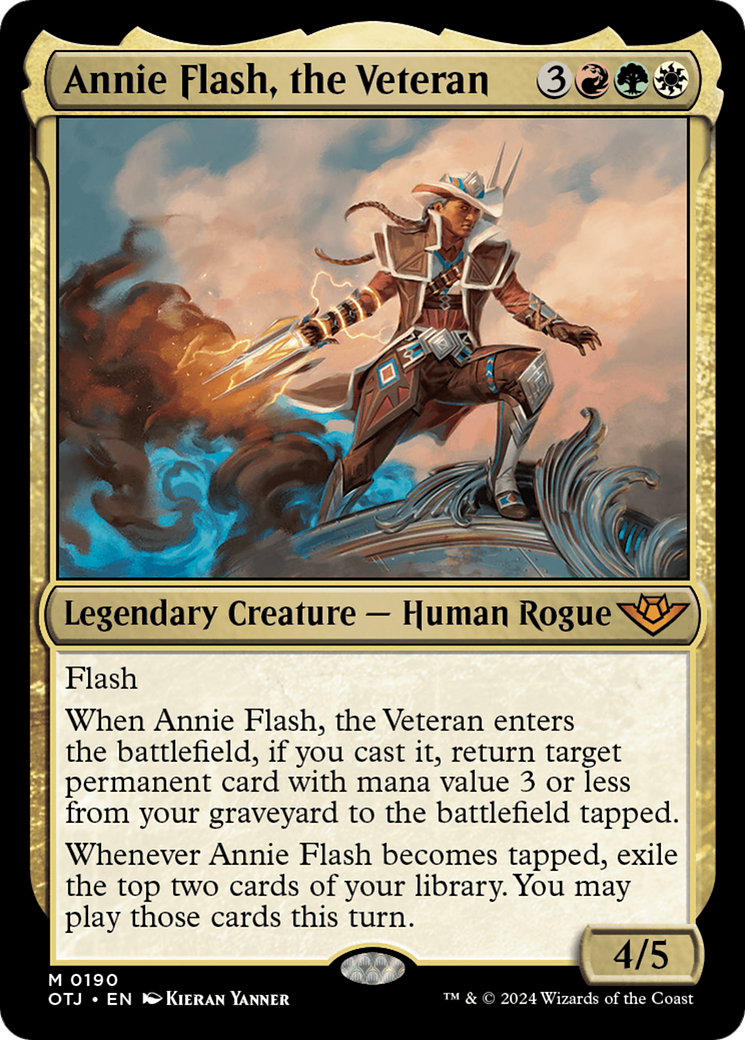 Annie Flash, the Veteran [Outlaws of Thunder Junction] | Exor Games Bridgewater