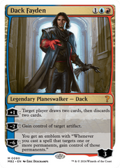 Dack Fayden (White Border) [Mystery Booster 2] | Exor Games Bridgewater