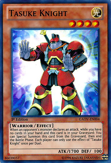 Tasuke Knight [GAOV-EN004] Super Rare | Exor Games Bridgewater