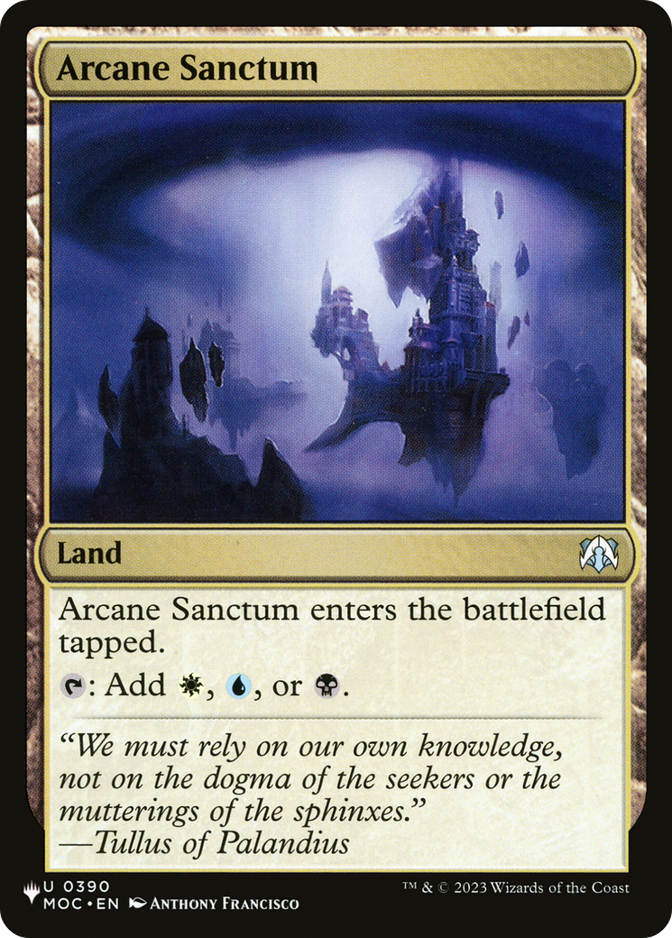 Arcane Sanctum (MOC) [The List] | Exor Games Bridgewater