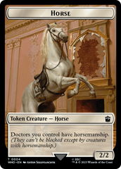 Horse // Clue (0022) Double-Sided Token [Doctor Who Tokens] | Exor Games Bridgewater