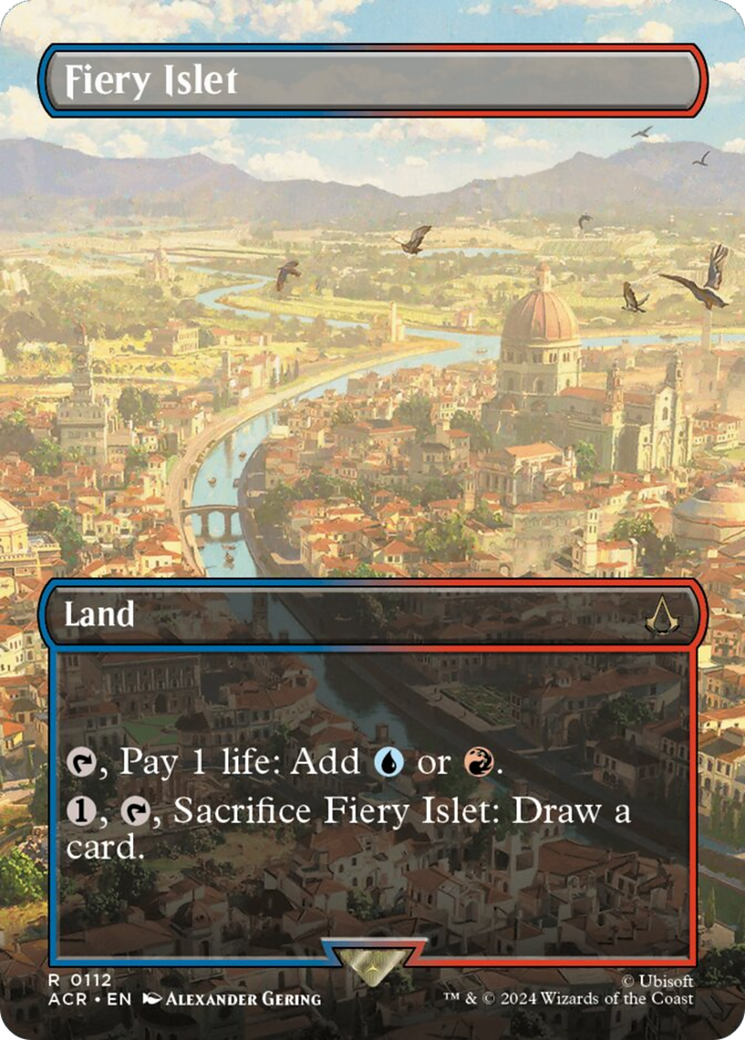 Fiery Islet (Borderless) [Assassin's Creed] | Exor Games Bridgewater