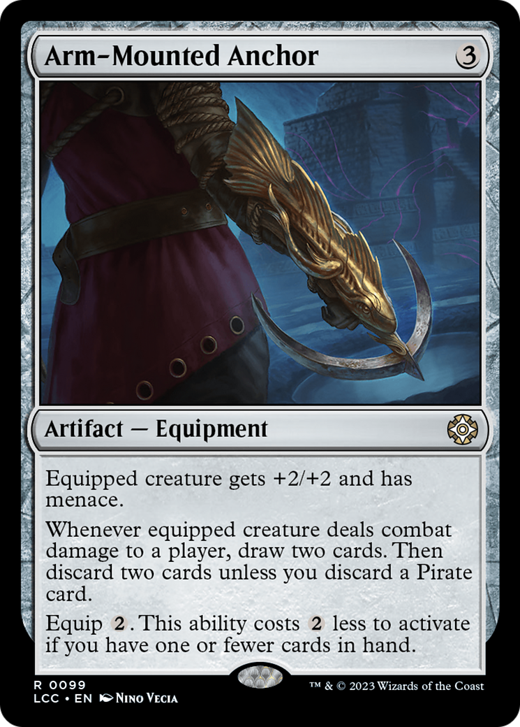 Arm-Mounted Anchor [The Lost Caverns of Ixalan Commander] | Exor Games Bridgewater