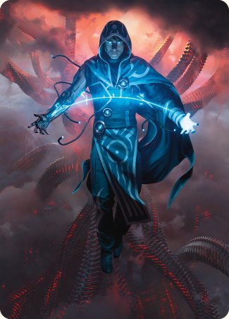 Jace, the Perfected Mind Art Card [Phyrexia: All Will Be One Art Series] | Exor Games Bridgewater