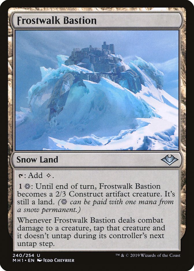 Frostwalk Bastion [Modern Horizons] | Exor Games Bridgewater