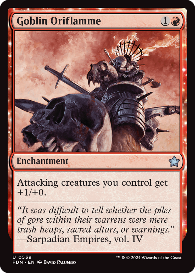 Goblin Oriflamme [Foundations] | Exor Games Bridgewater