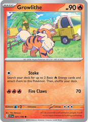 Growlithe (031/198) [Scarlet & Violet: Base Set] | Exor Games Bridgewater