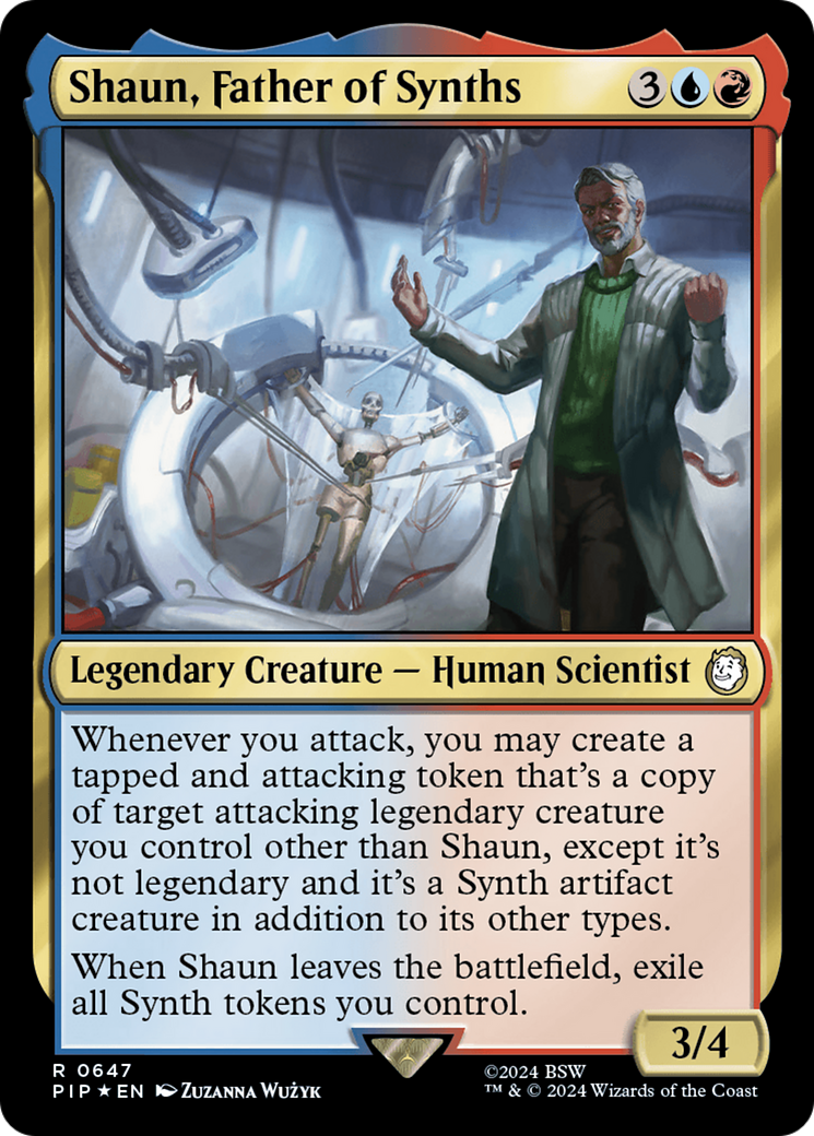 Shaun, Father of Synths (Surge Foil) [Fallout] | Exor Games Bridgewater
