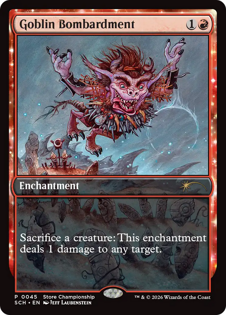 Goblin Bombardment [Store Championships 2026] | Exor Games Bridgewater