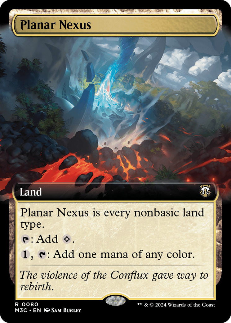 Planar Nexus (Extended Art) [Modern Horizons 3 Commander] | Exor Games Bridgewater