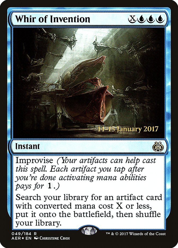 Whir of Invention [Aether Revolt Prerelease Promos] | Exor Games Bridgewater